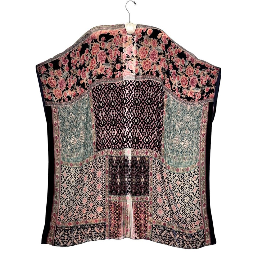 ANTHROPOLOGIE AKEMI + KIN BURNOUT SWEATER SOFT GIRL GRANOLA BOHO HIPPIE OS - Picture 5 of 11